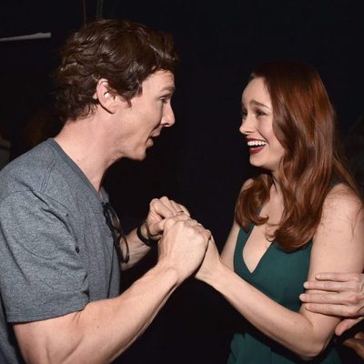 Benedict Cumberbatch con Brie Larson