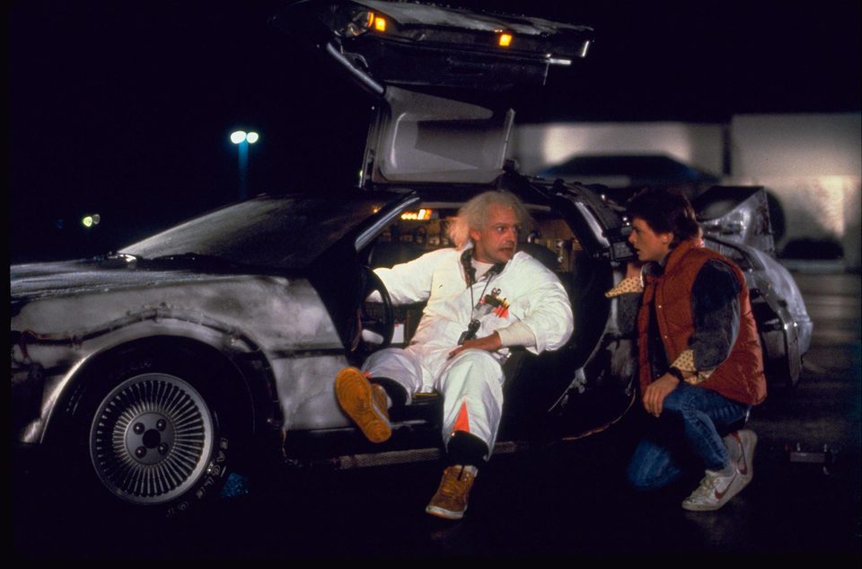 Doc y Marty McFly en 'Regreso al futuro'