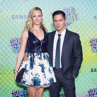 Jay Hernandez y Daniella Deutscher en la premiere de 'Escuadrón Suicida'