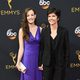 Tig Notaro y Stephanie Allyne en la alfombra roja de los Emmy 2016