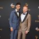 Jesse Tyler Ferguson and Justin Mikita en la alfombra roja de los Emmy 2016