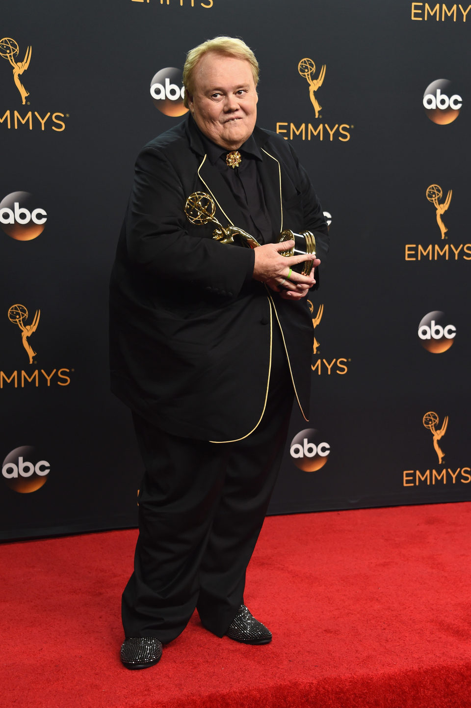 Louie Anderson tras la ceremonia de los Emmy 2016