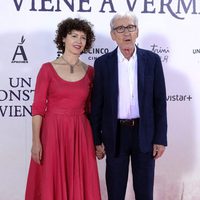 Sacristán en la premiere de 'Un monstruo viene a verme'