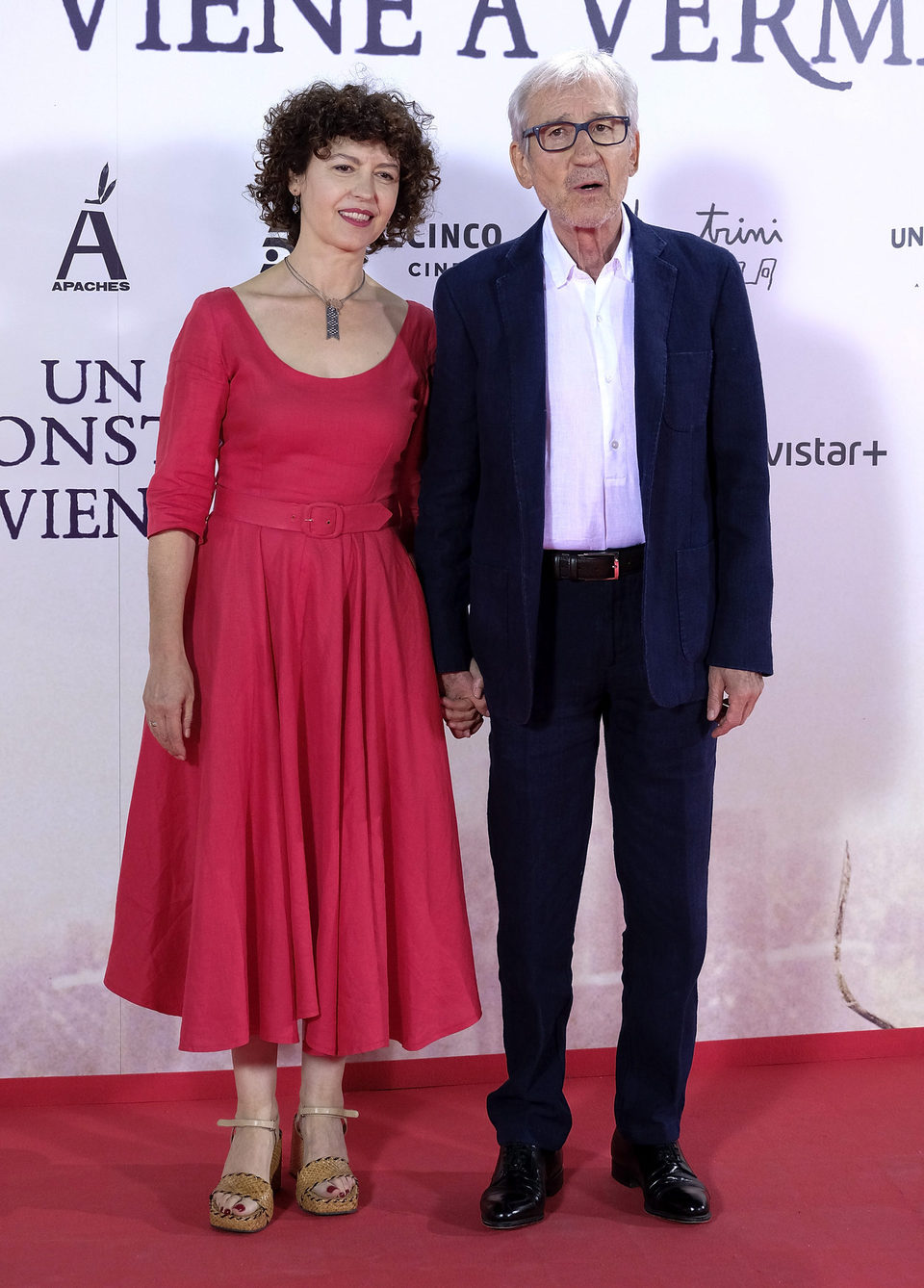 Sacristán en la premiere de 'Un monstruo viene a verme'