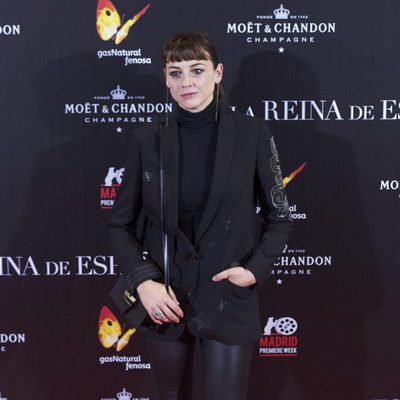 Leonor Watling en la alfombra roja de 'La reina de España'