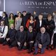 El equipo de 'La reina de España' posa en la alfombra roja de la presentación en Callao