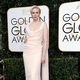 Gwendoline Christie en la alfombra roja de los Globos de Oro 2017