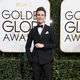 Eddie Redmayne en la alfombra roja de los Globos de Oro 2017