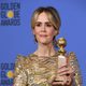 Sarah Paulson tras la ceremonia de los Globos de Oro 2017