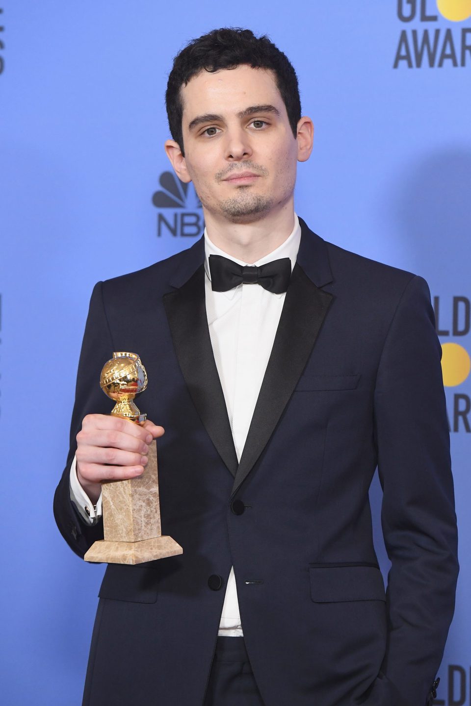 Damien Chazelle tras la ceremonia de los Globos de Oro 2017