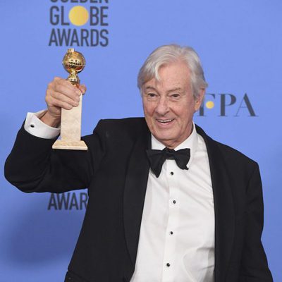 Paul Verhoeven tras la ceremonia de los Globos de Oro 2017