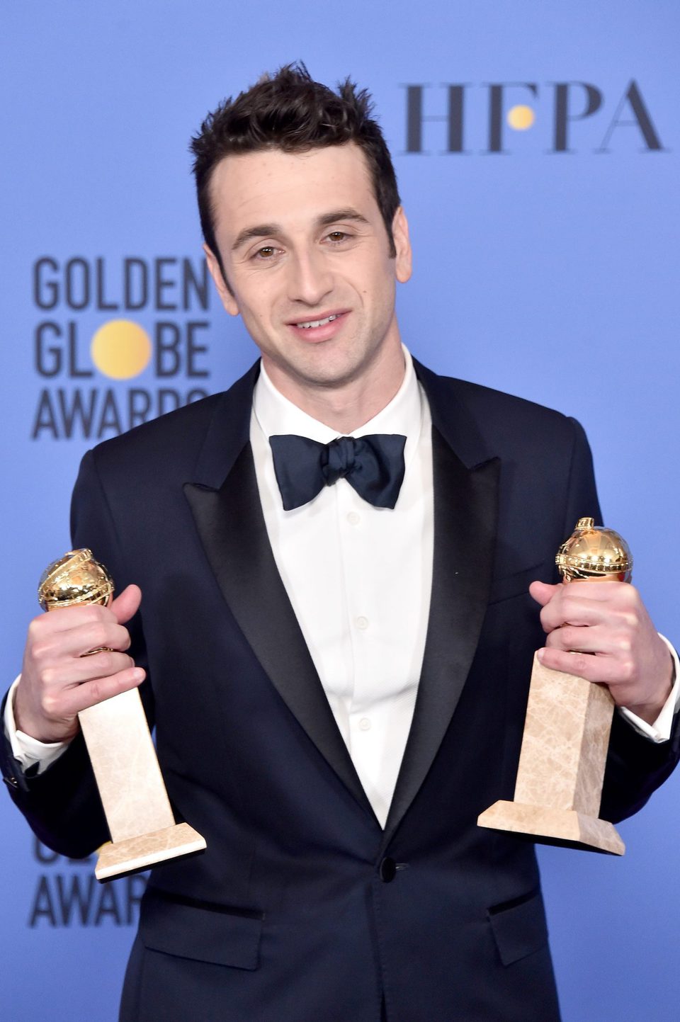 Justin Hurwitz tras la ceremonia de los Globos de Oro 2017