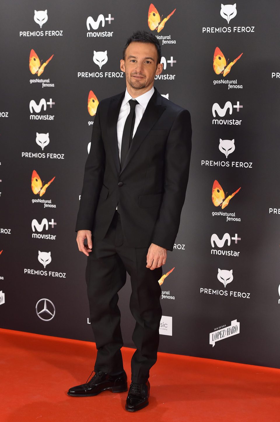 Alejandro Amenábar en la alfombra roja de los Premios Feroz 2017