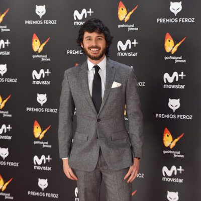 Javier Pereira en la alfombra roja de los Premios Feroz 2017