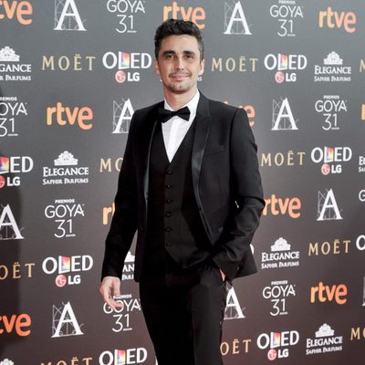 Canco Rodríguez, actor de la serie 'Aída', en la alfombra roja de los Premios Goya 2017