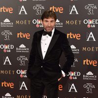 El actor Antonio de la Torre, nominado a Mejor actor, en la alfombra roja de los Premios Goya 2017