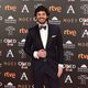 El actor Javier Pereira en la alfombra roja de los Premios Goya 2017