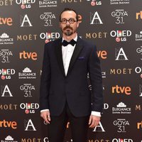 El actor Fele Martínez la alfombra roja de los Premios Goya 2017