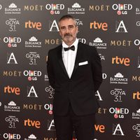 El director Javier Fesser en la alfombra roja de los Premios Goya 2017