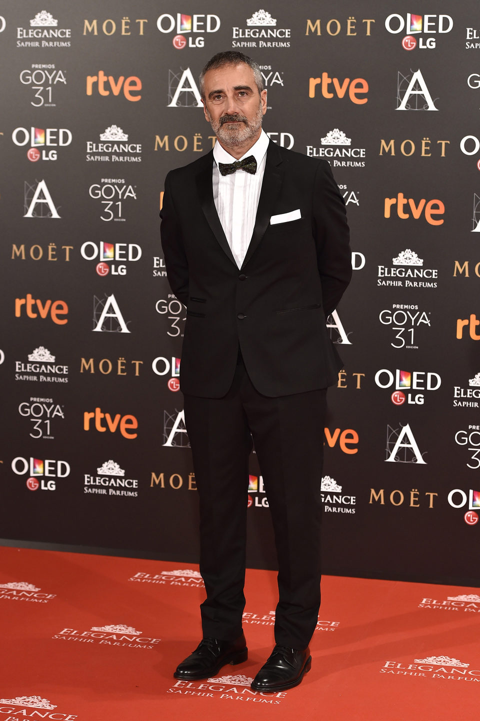 El director Javier Fesser en la alfombra roja de los Premios Goya 2017