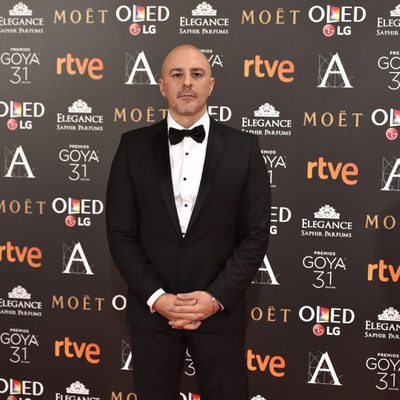 Roberto Álamo, nominado a Mejor actor protagonista, en la alfombra roja de los premios Goya 2017