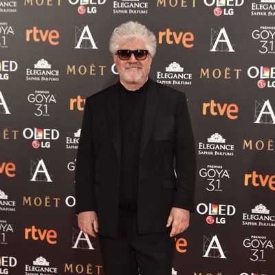 Pedro Almodóvar, el director de 'Julieta', en la alfombra roja de los Premios Goya 2017