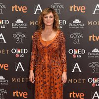 Emma Suárez en la alfombra roja de los Premios Goya 2017