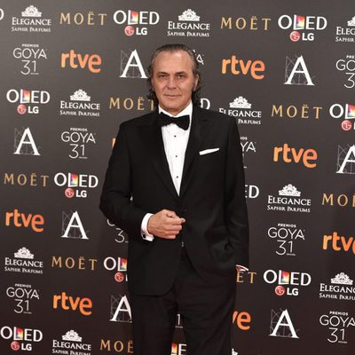 José Coronado, actor de 'Contratiempo', en  la alfombra roja de los Premios Goya 2017