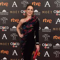 Silvia Abascal en la alfombra roja de los Premios Goya 2017