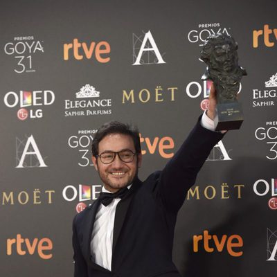 Carlos Santos, ganador del Goya 2017 a Mejor actor revelación