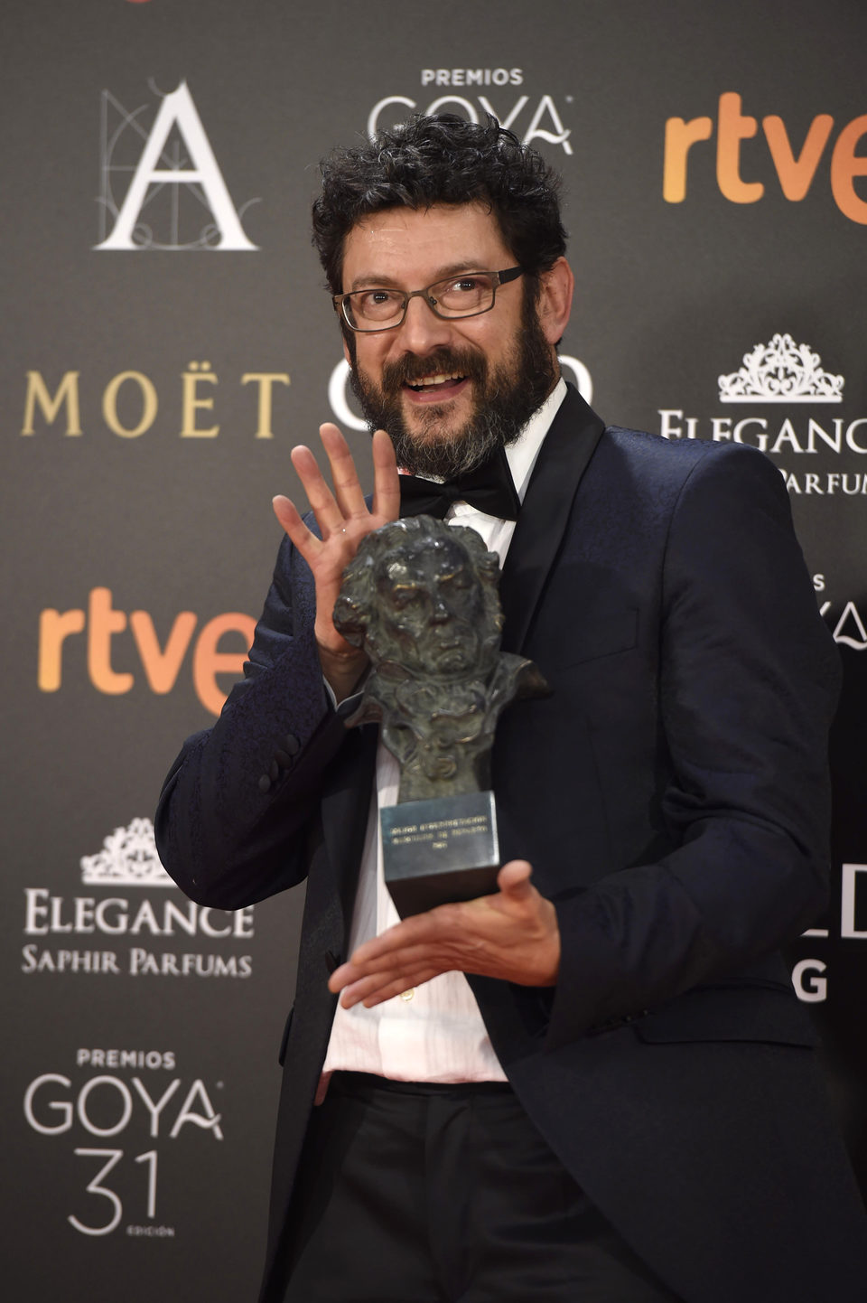 Manolo Solo, ganador del Goya 2017 a Mejor actor de reparto