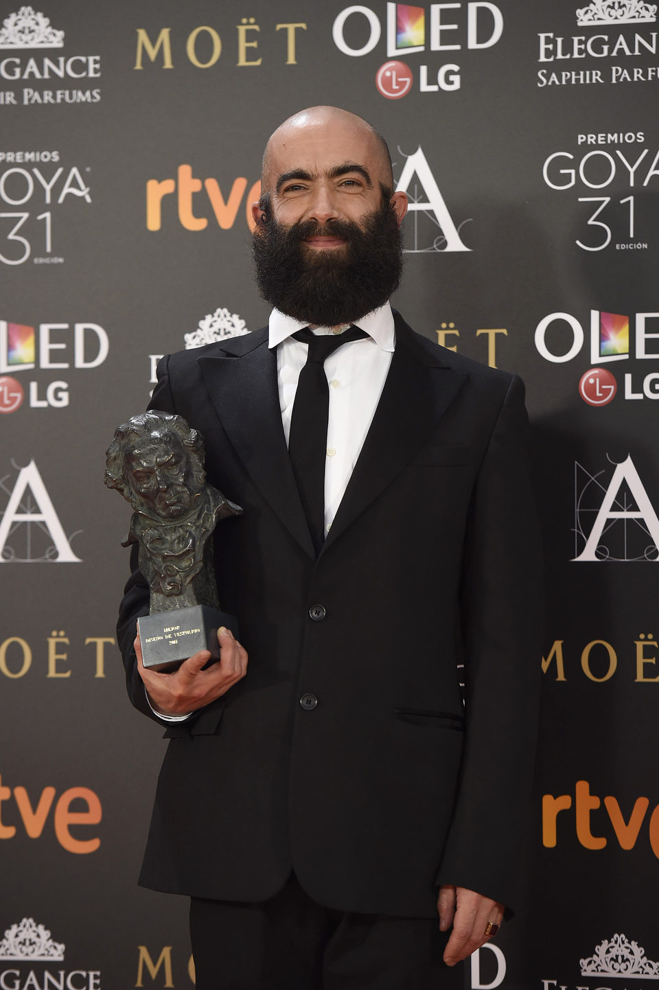 Carlos Diez, ganador del Goya 2017 a Mejor diseño de vestuario