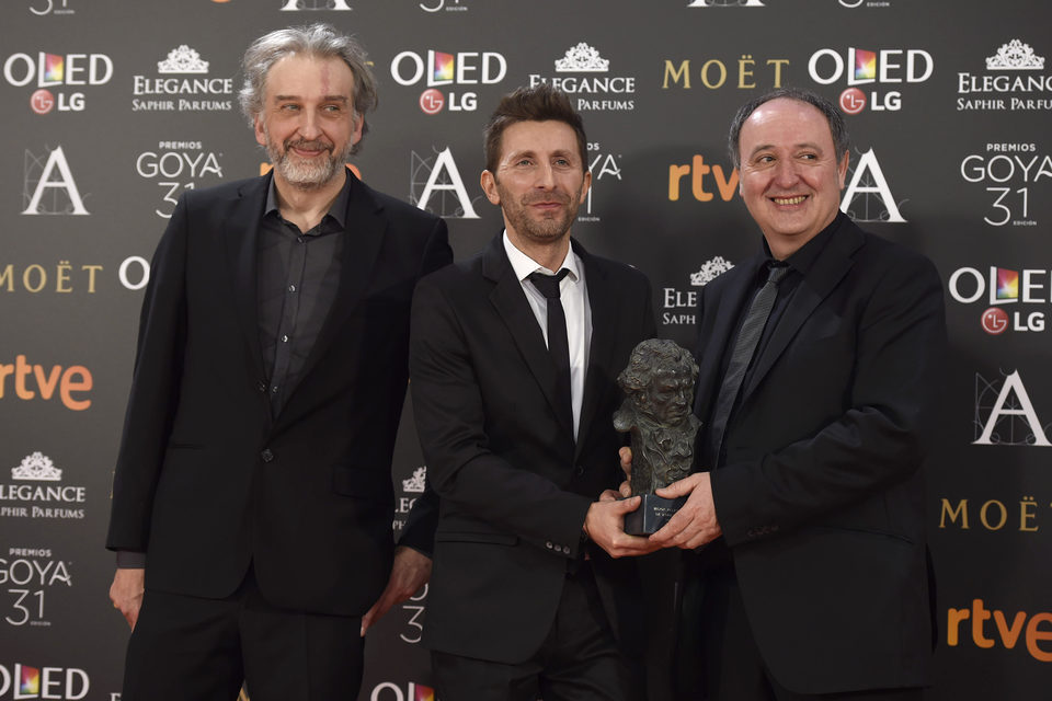 El equipo de 'Psiconautas, los niños olvidados' ganadores del Goya 2017 a Mejor Película de Animación