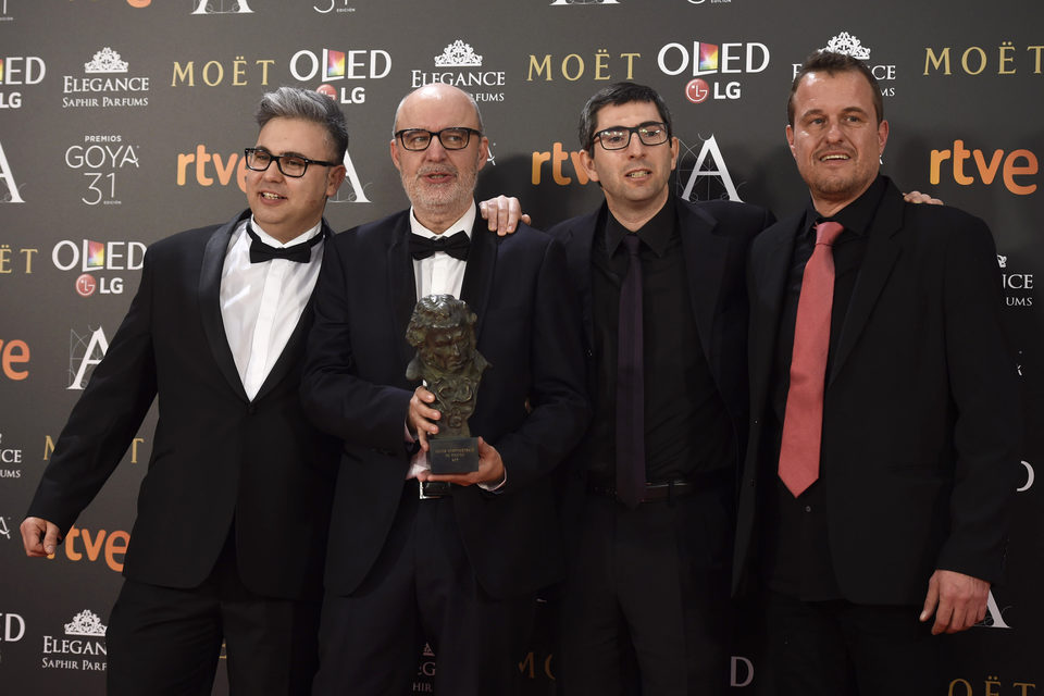 Juanjo Giménez, ganador del premio Goya 2017 a Mejor cortometraje de ficción