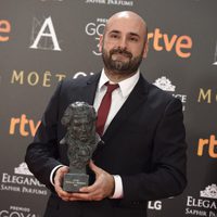 David Marti ganador del Goya 2017 a Mejor Maquillaje y Peluquería por 'Un monstruo viene a verme'