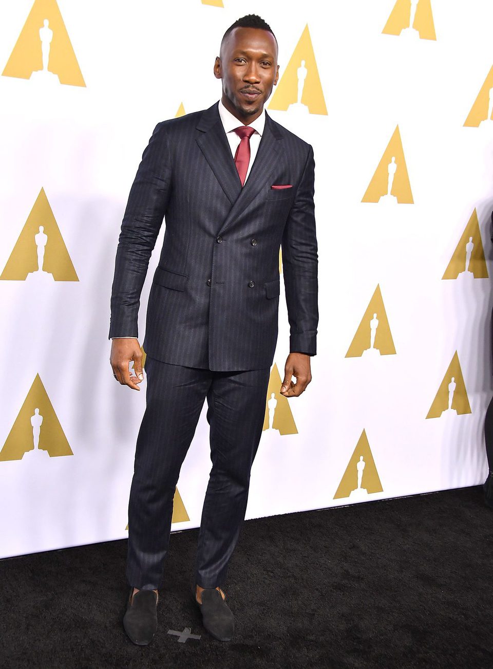 Mahershala Ali en la Comida Anual de los Nominados en los Premios Oscar 2017