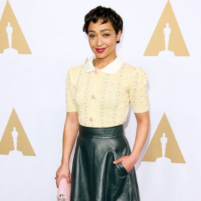 Ruth Negga en la Comida Anual de los Nominados en los Premios Oscar 2017