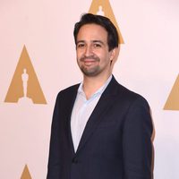 Lin-Manuel Miranda en la Comida Anual de los Nominados en los Premios Oscar 2017