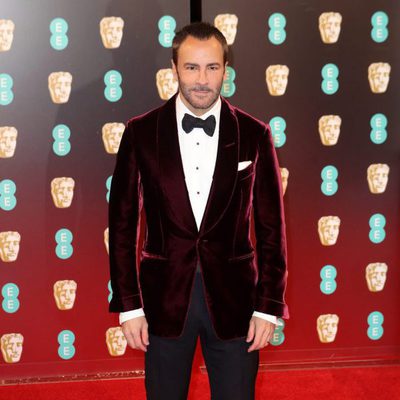 El director de 'Animales Nocturnos', Tom Ford, en la alfombra roja de los BAFTA 2017