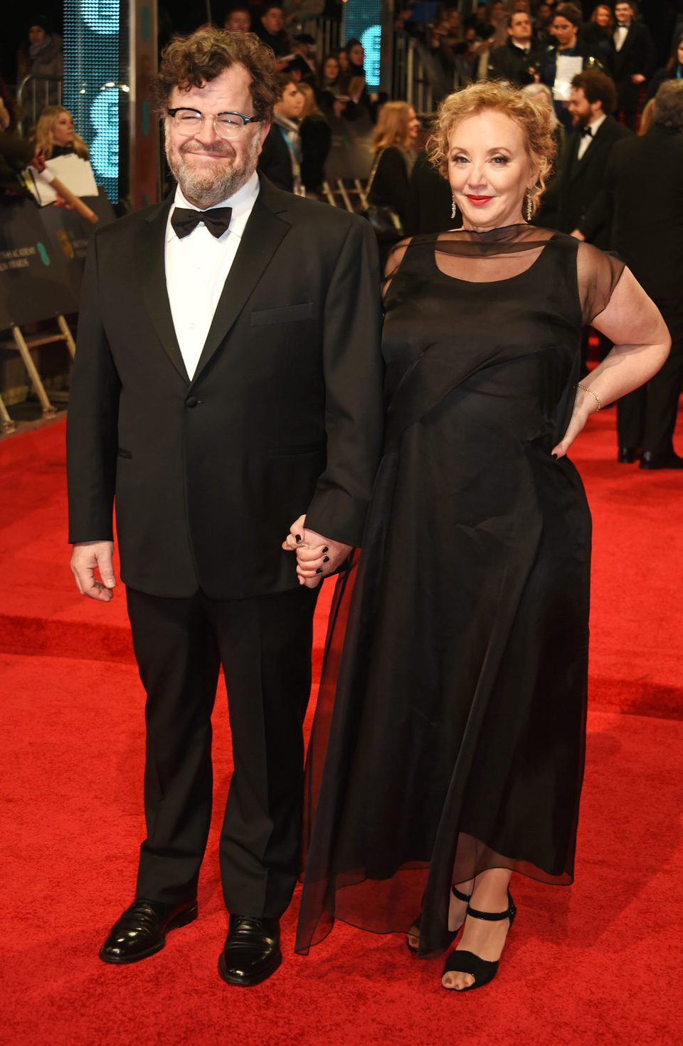 Kenneth Lonergan en la alfombra roja de los BAFTA 2017