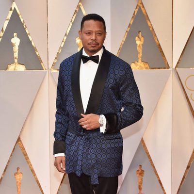 Terrence Howard en la alfombra roja de los Oscar 2017