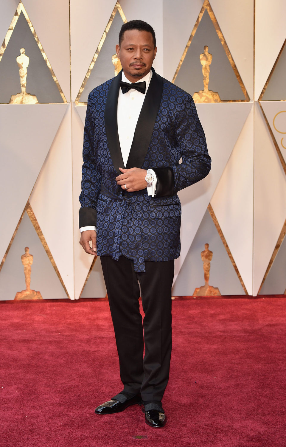 Terrence Howard en la alfombra roja de los Oscar 2017