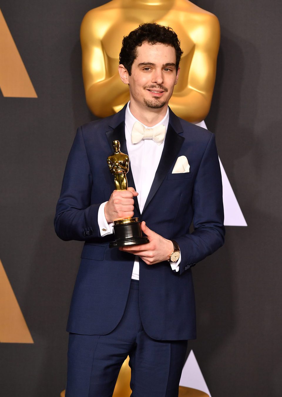 Damien Chazelle ganador del Oscar a la Mejor Dirección por 'La La Land'