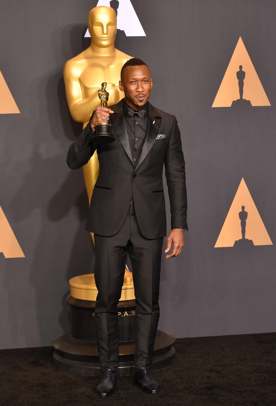 Mahershala Ali, ganador del Oscar a Mejor Actor Secundario por 'Moonlight'