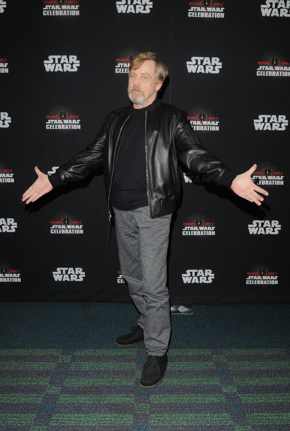 Mark Hamill durante la Star Wars Celebration