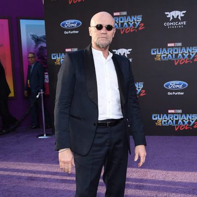 Michael Rooker en la premiere mundial de 'Guardianes de la galaxia Vol. 2'