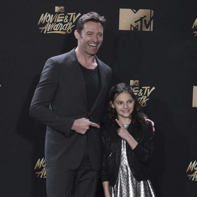 Hugh Jackman y Dafne Kenn en los MTV Movie & TV Awards 2017