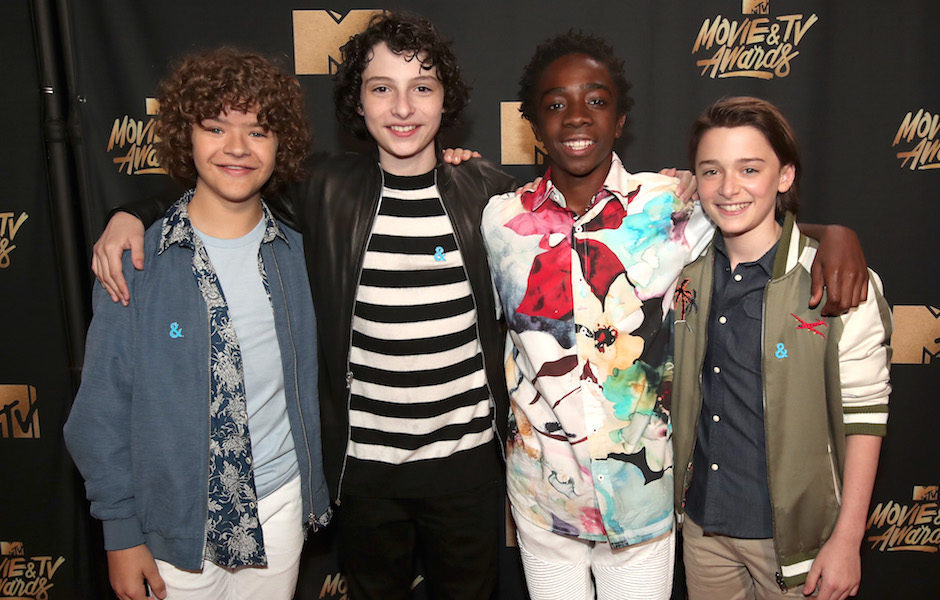 El reparto de 'Stranger Things' en los MTV Movie & TV Awards 2017