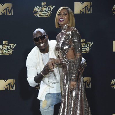 Taraji P. Henson y Tyrese Gibson durante los MTV Movie & TV Awards 2017