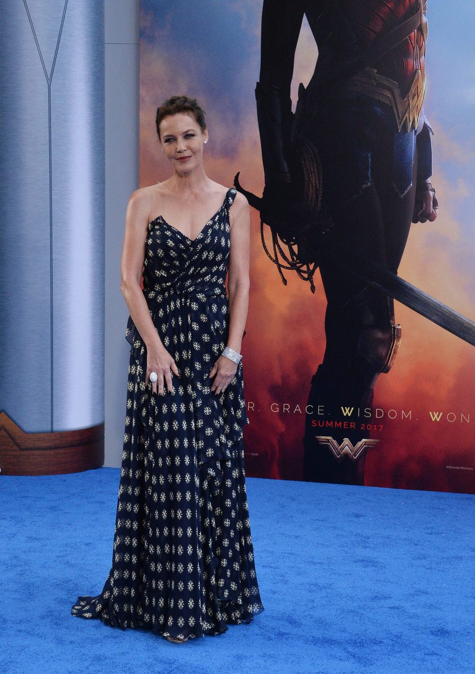 Connie Nielsen en la premiere de 'Wonder Woman'